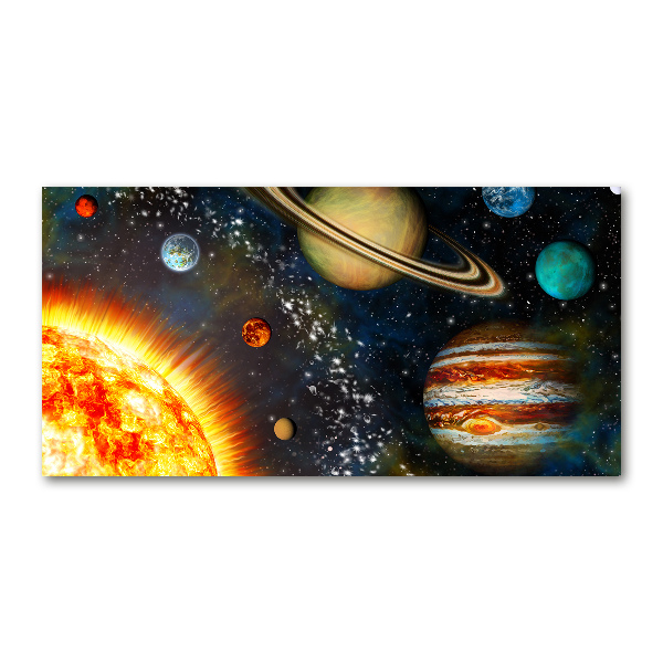 Print on acrylic Solar system