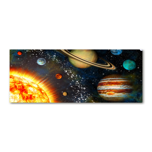 Print on acrylic Solar system