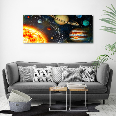 Print on acrylic Solar system