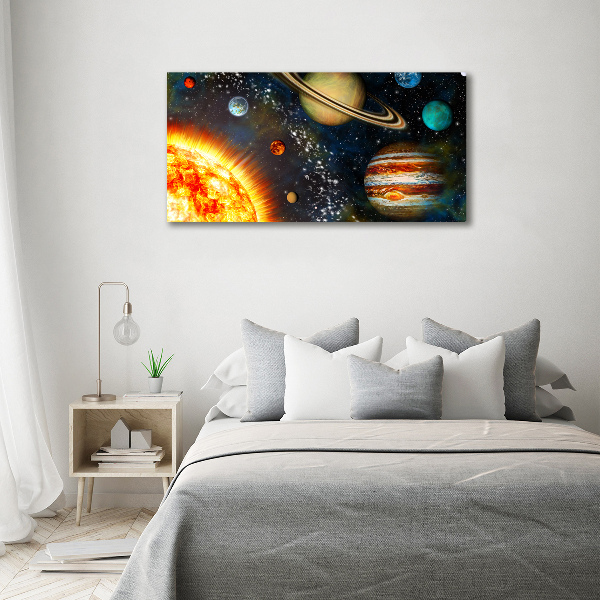 Print on acrylic Solar system