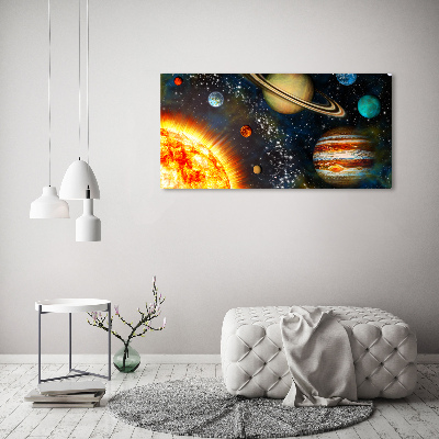 Print on acrylic Solar system