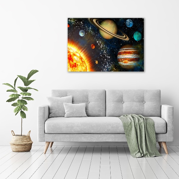 Print on acrylic Solar system