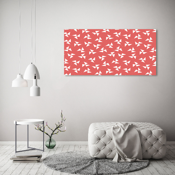 Acrylic wall art Geometric background