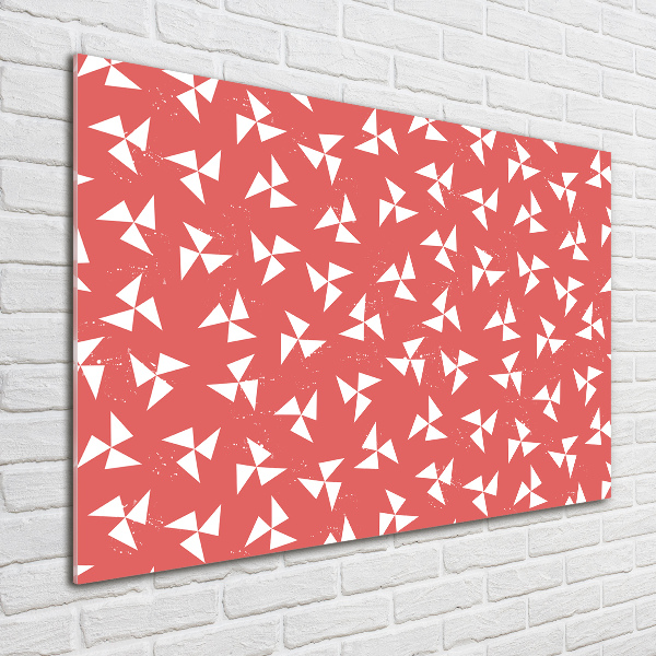 Acrylic wall art Geometric background