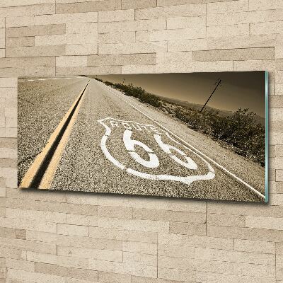 Acrylic wall art Road in California