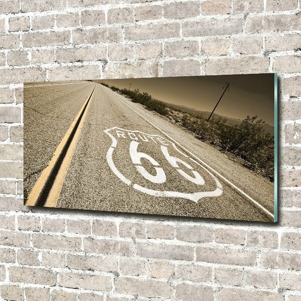 Acrylic wall art Road in California