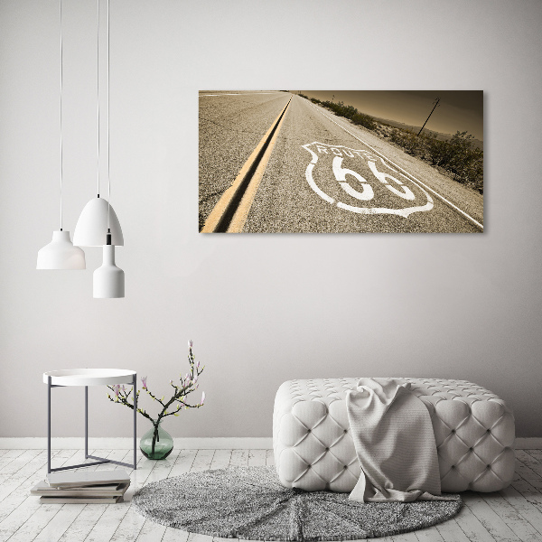 Acrylic wall art Road in California