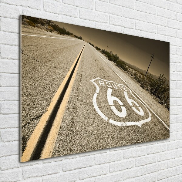 Acrylic wall art Road in California