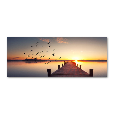 Acrylic wall art Sunset