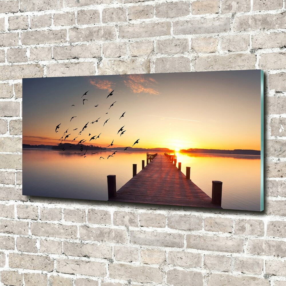 Acrylic wall art Sunset