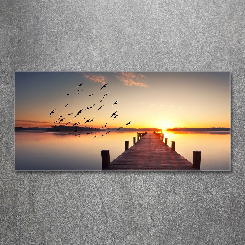 Acrylic wall art Sunset