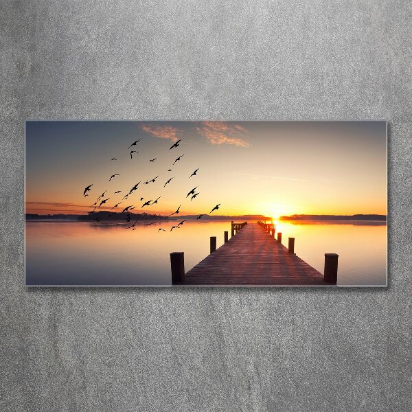 Acrylic wall art Sunset