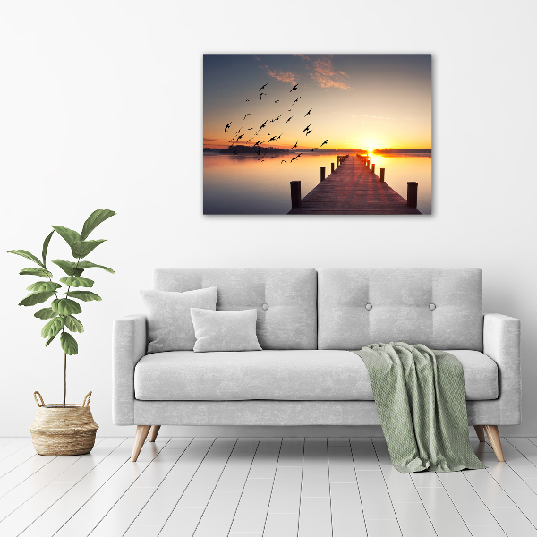 Acrylic wall art Sunset