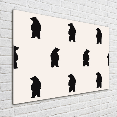 Print on acrylic Bears