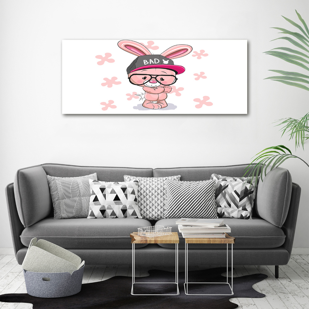 Wall art acrylic Rabbit in a hat