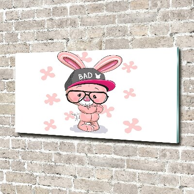 Wall art acrylic Rabbit in a hat