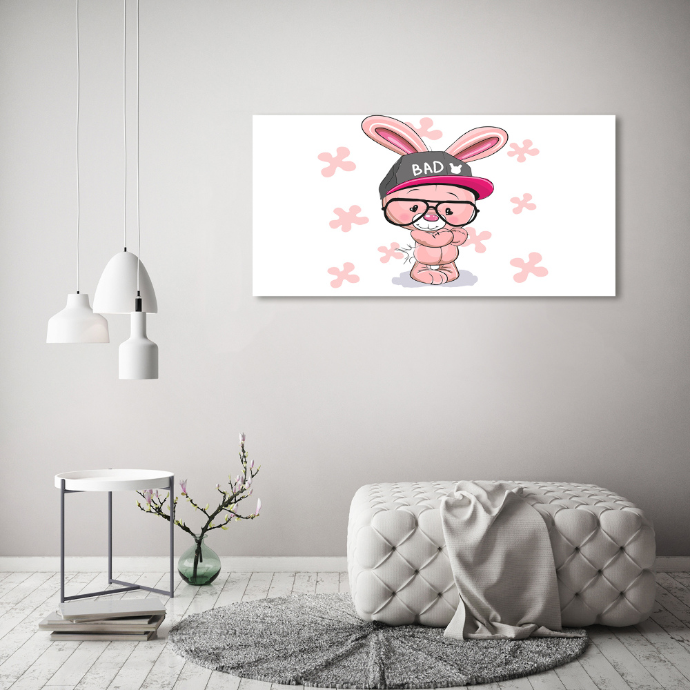 Wall art acrylic Rabbit in a hat