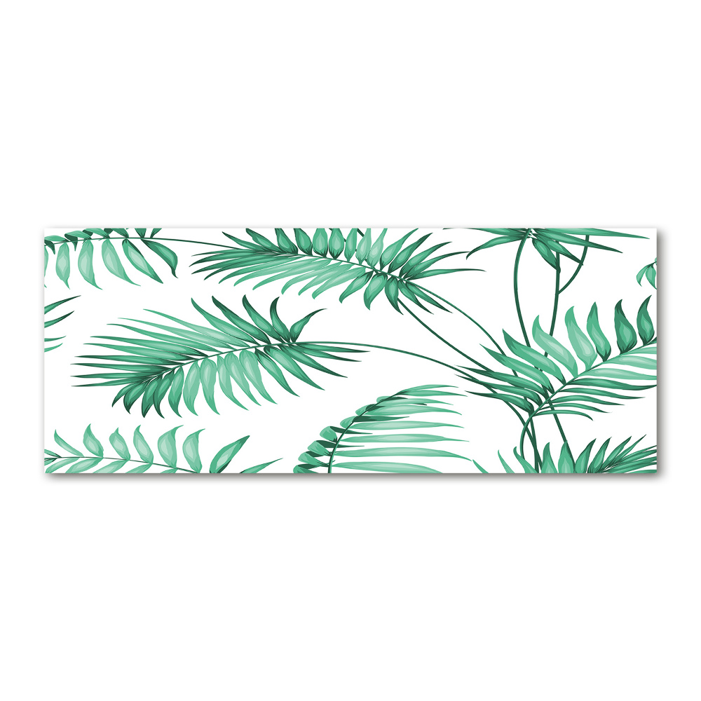 Print on acrylic Tropical leaves