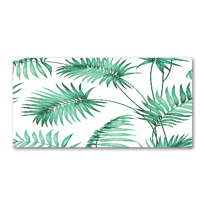 Print on acrylic Tropical leaves