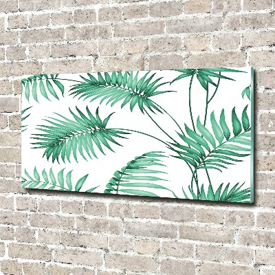 Print on acrylic Tropical leaves