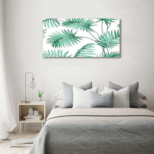 Print on acrylic Tropical leaves