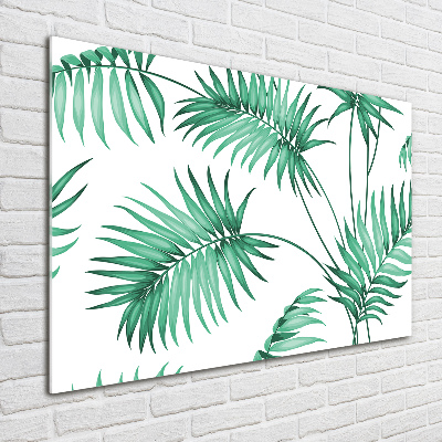 Print on acrylic Tropical leaves