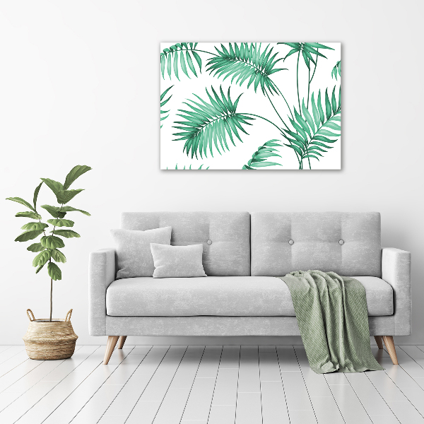 Print on acrylic Tropical leaves