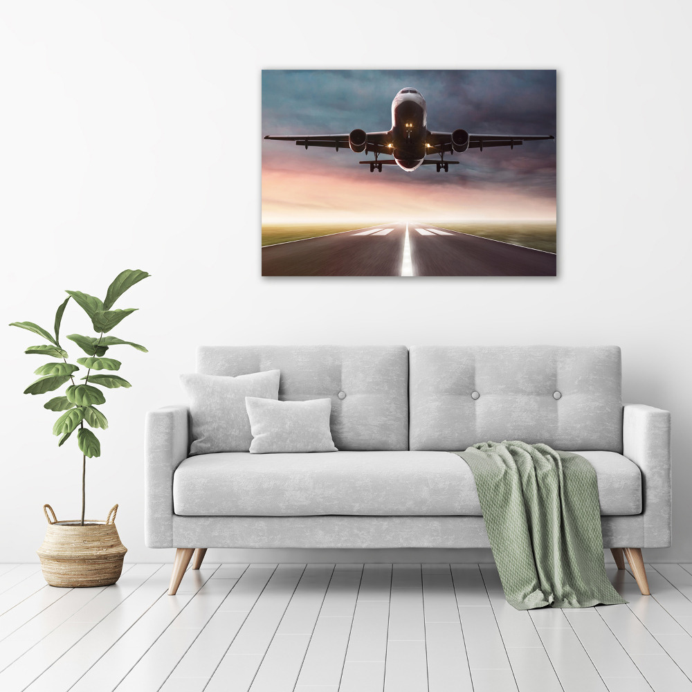 Wall art acrylic Starting plane