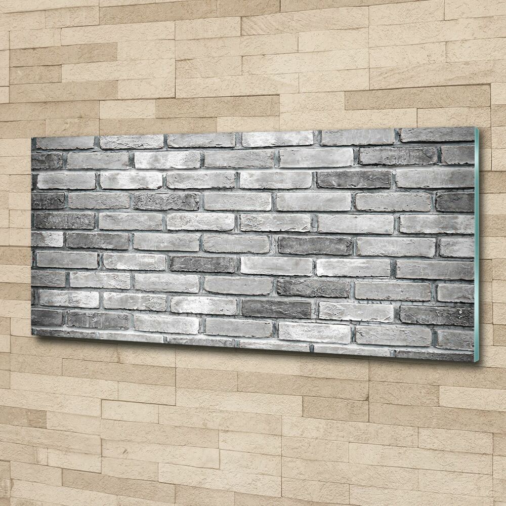 Acrylic wall art Brick wall