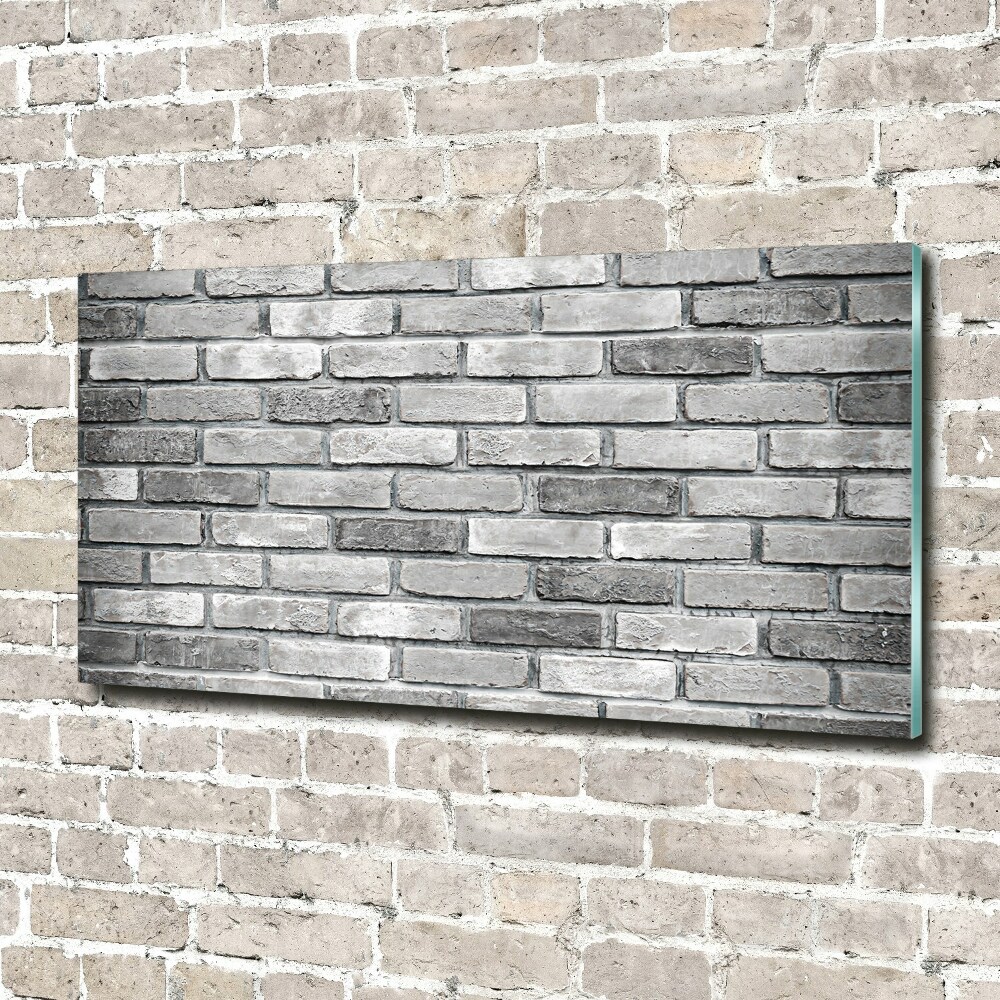 Acrylic wall art Brick wall