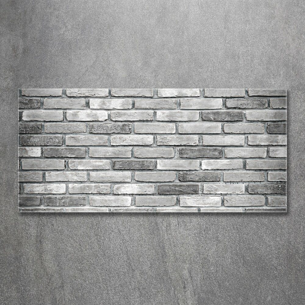 Acrylic wall art Brick wall