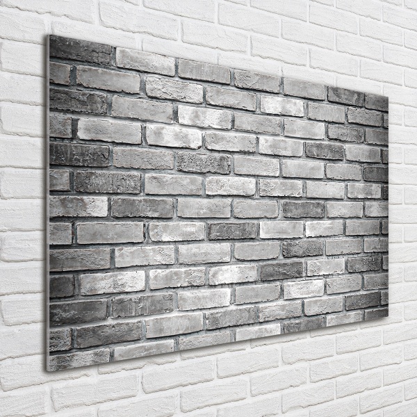 Acrylic wall art Brick wall