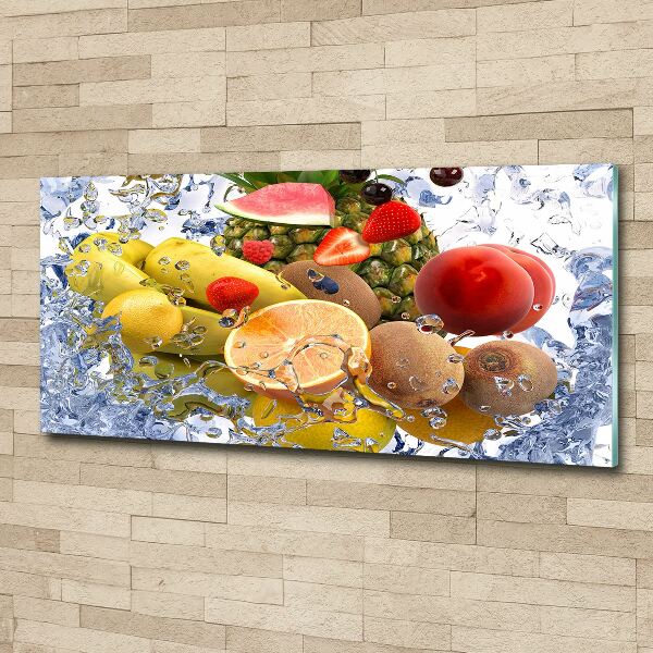 Wall art acrylic Fruit and water