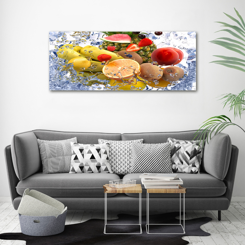 Wall art acrylic Fruit and water