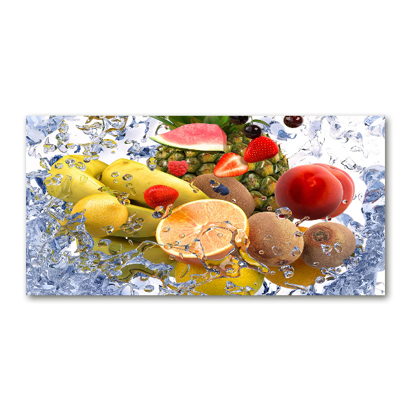 Wall art acrylic Fruit and water