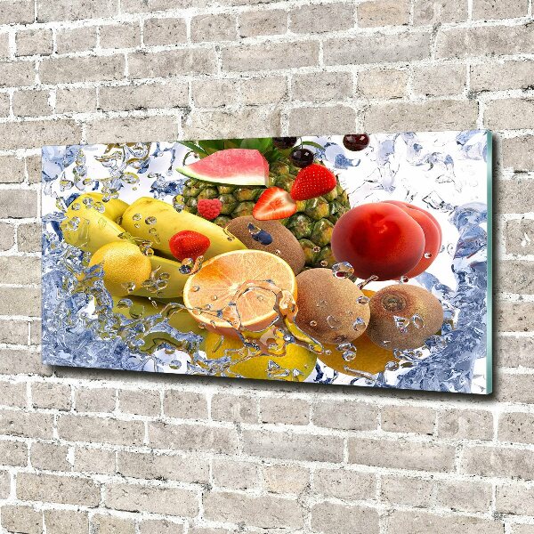 Wall art acrylic Fruit and water