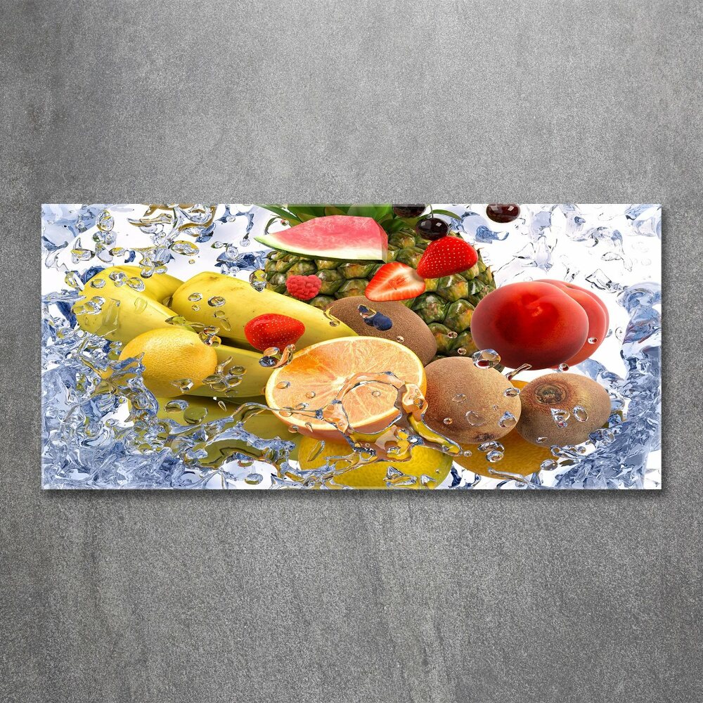 Wall art acrylic Fruit and water