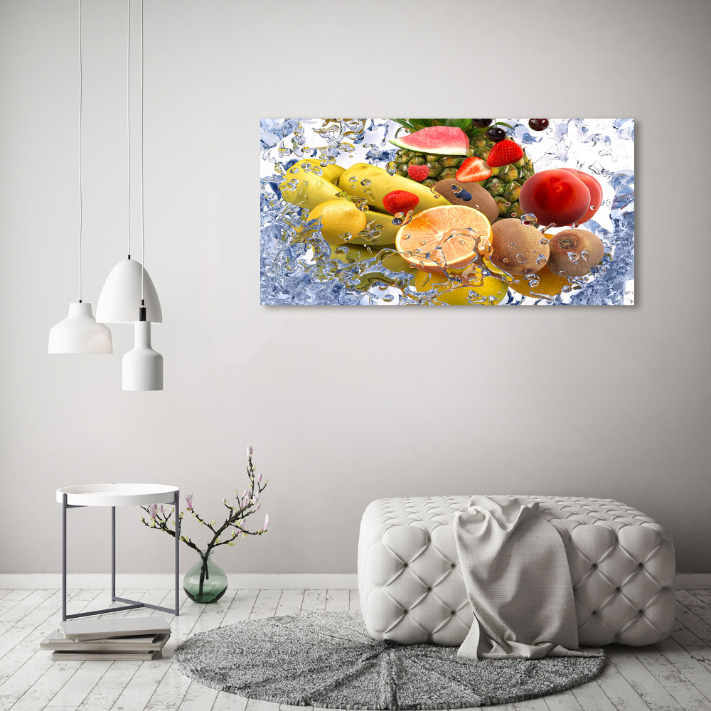 Wall art acrylic Fruit and water