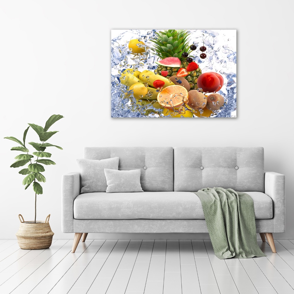 Wall art acrylic Fruit and water