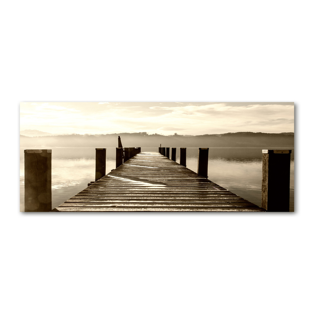 Print on acrylic Wooden pier