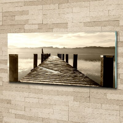 Print on acrylic Wooden pier