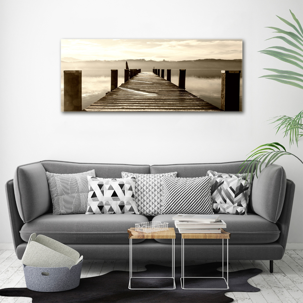 Print on acrylic Wooden pier