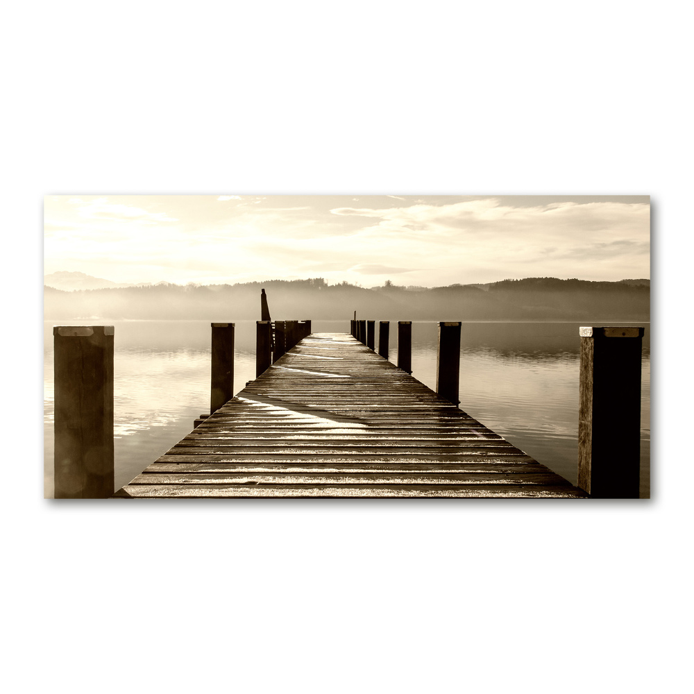 Print on acrylic Wooden pier