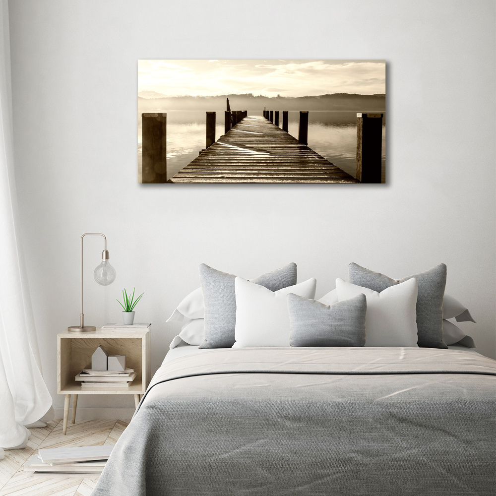 Print on acrylic Wooden pier