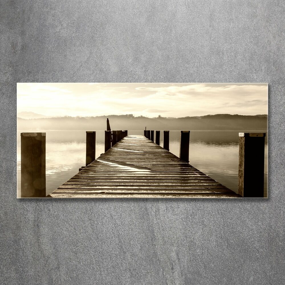 Print on acrylic Wooden pier