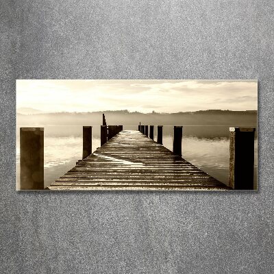 Print on acrylic Wooden pier