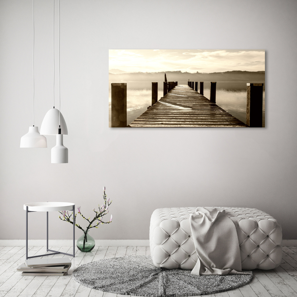 Print on acrylic Wooden pier