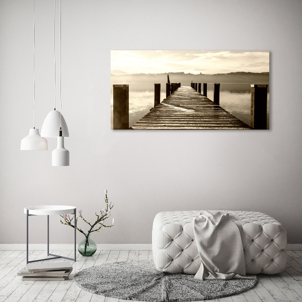 Print on acrylic Wooden pier