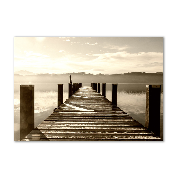 Print on acrylic Wooden pier