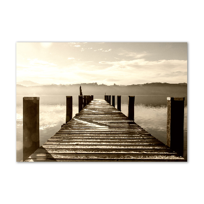 Print on acrylic Wooden pier